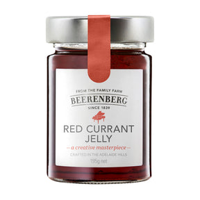Beerenberg All Natural Red Currant Jelly 195g Front
