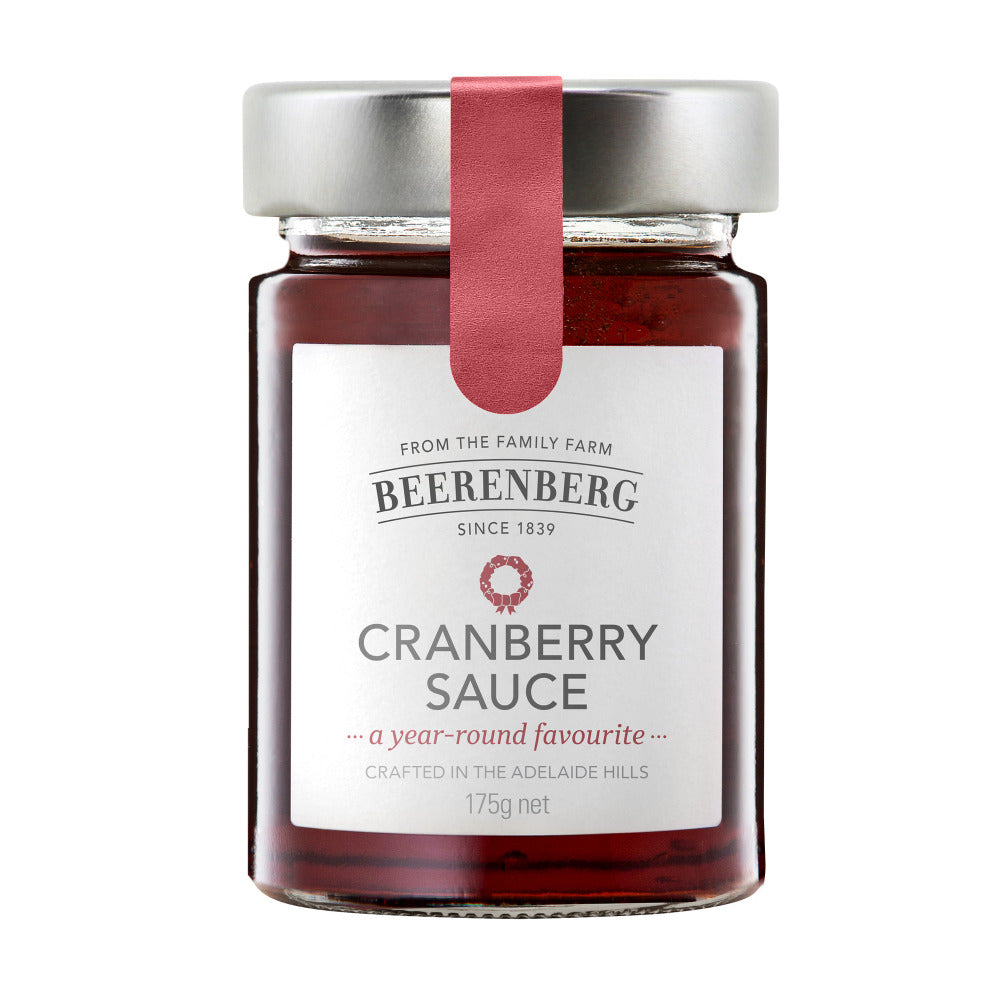 Beerenberg All Natural Cranberry Sauce 175g Front