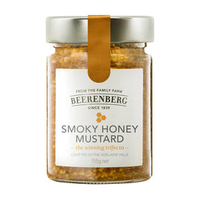 Beerenberg All Natural Smoky Honey Mustard 190g Front