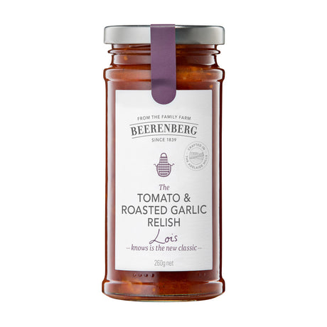 Beerenberg Tomato & Roasted Garlic Relish 260g Front