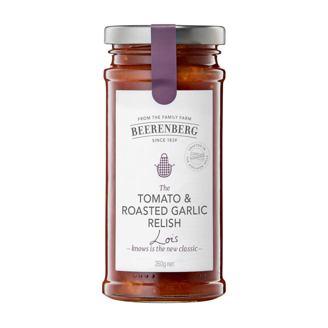 Beerenberg Tomato & Roasted Garlic Relish 260g Front
