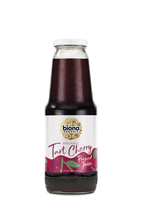 Biona Organic Pressed Tart Cherry Juice 1L Front