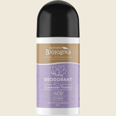 Biologika Roll-on Deodorant Lavender Fields 70ml – front product image