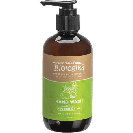 Biologika Hand Wash Coconut & Lime 250ml front view
