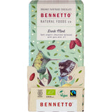 Bennetto Organic Dark Chocolate Dark Mint 80g x 12