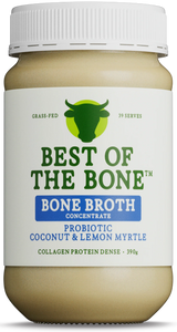 Best Of The Bone Bone Broth Concentrate Probiotic Coconut & Lemon Myrtle 390g