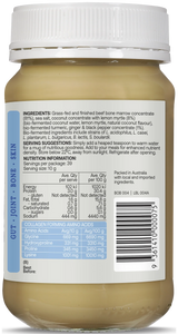 Best Of The Bone Bone Broth Concentrate Probiotic Coconut & Lemon Myrtle 390g