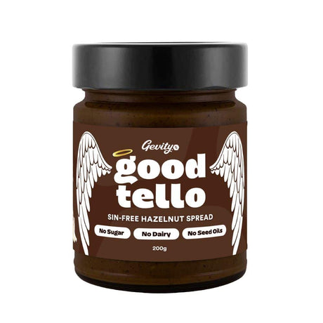 Gevity Rx Hazelnut Spread GOODTELLO 200g Front