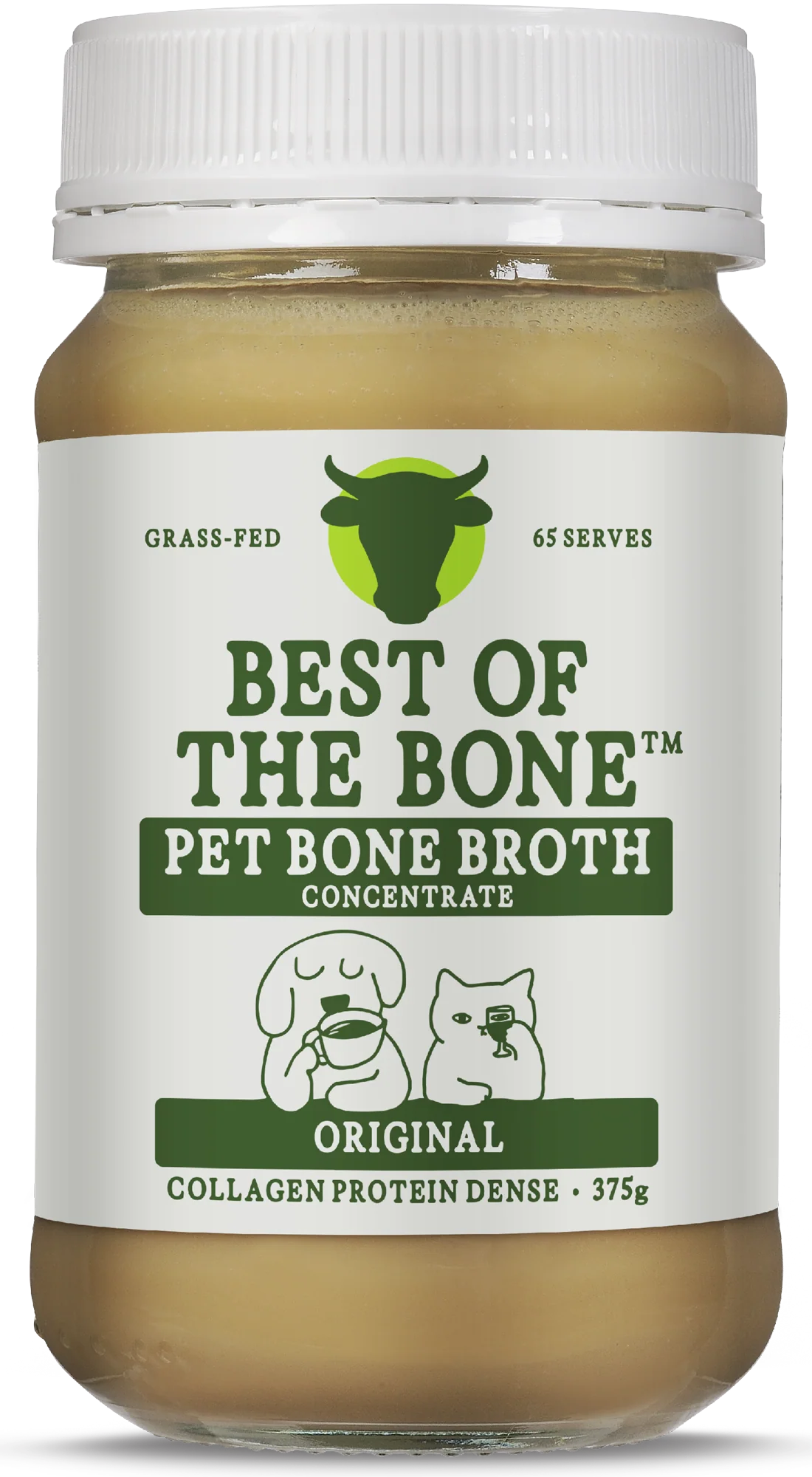 Best of the Bone Bone Buddies Pet Bone Broth Beef Concentrate 375g