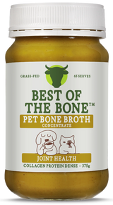 Best of the Bone Bone Buddies Pet Bone Broth Beef Concentrate with Organic Turmeric-Ginger 375g