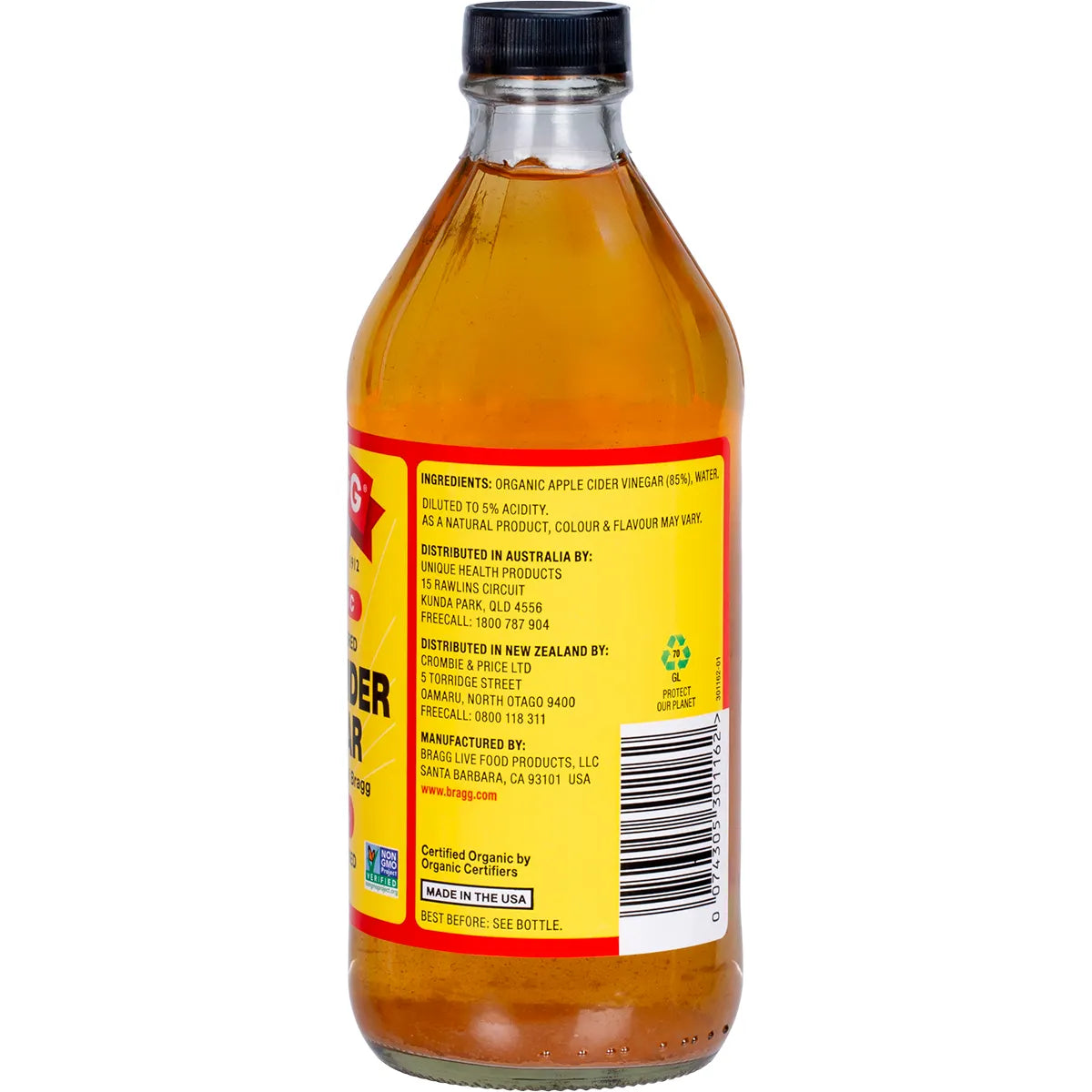 Bragg Organic Apple Cider Vinegar 473ml
