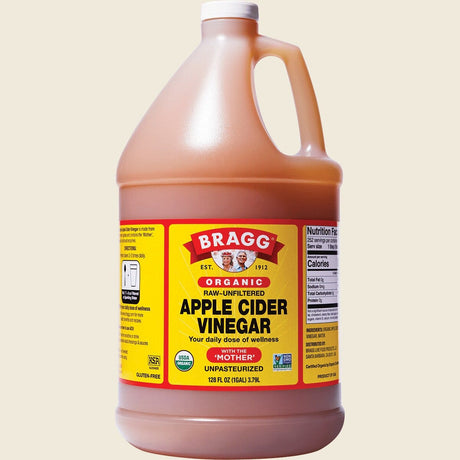 Bragg Certified Organic Apple Cider Vinegar 3.8L front