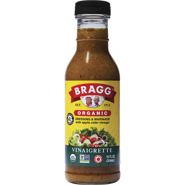 Bragg Healthy Salad Dressing Vinaigrette 354ml front view