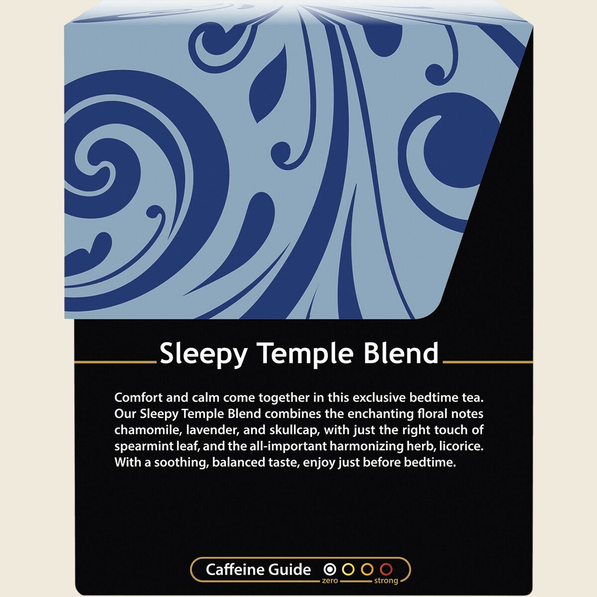 Buddha Teas Organic Herbal Tea Bags Sleepy Temple Blend 18pk