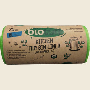 Biotuff Kitchen Tidy Bag Small 8L x 25 Bags  front
