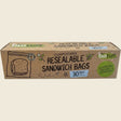 Biotuff Resealable Sandwich 18x17cm 30 Bags  front