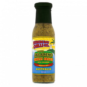 Byron Bay Chilli Green Jalapeno Sauce 250ml Front