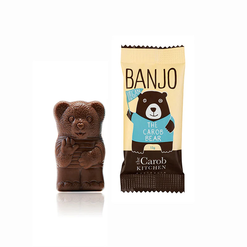 The Carob Kitchen Banjo Vegan Bear 50 x 15g