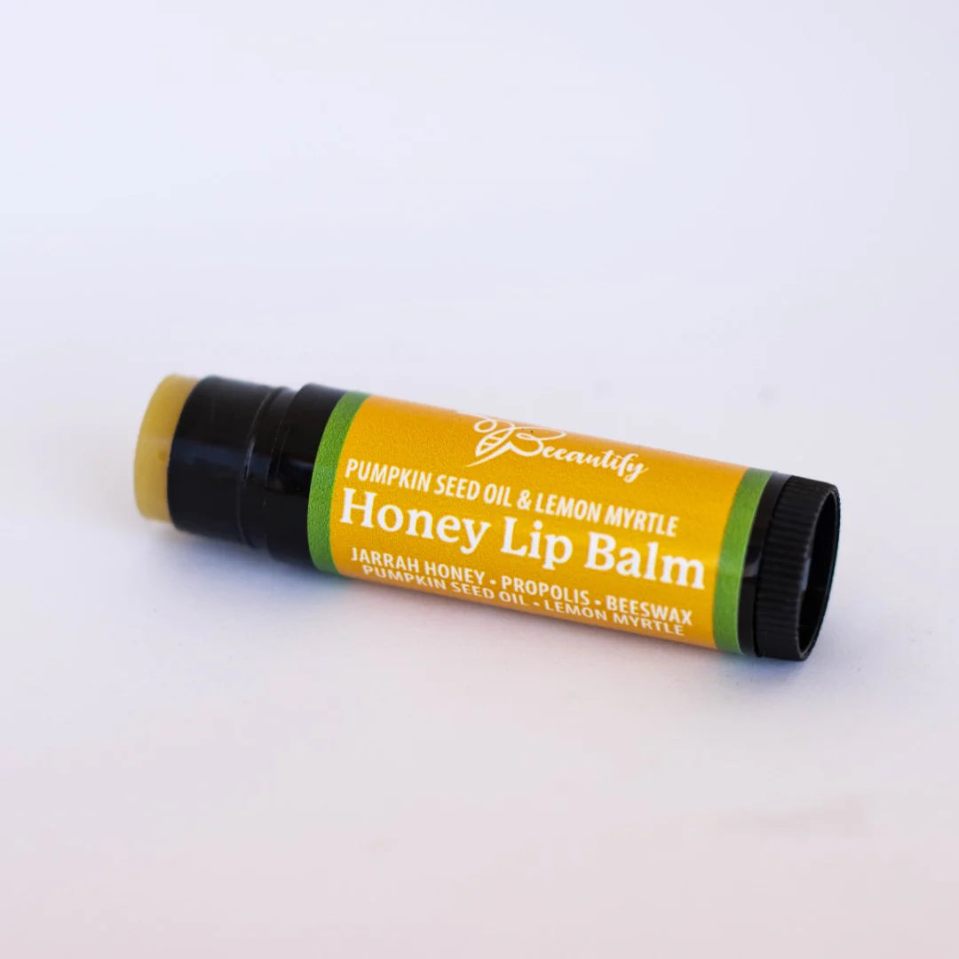Beeautify Honey Lip Balm 5g - Pumpkin Seed & Lemon Myrtle