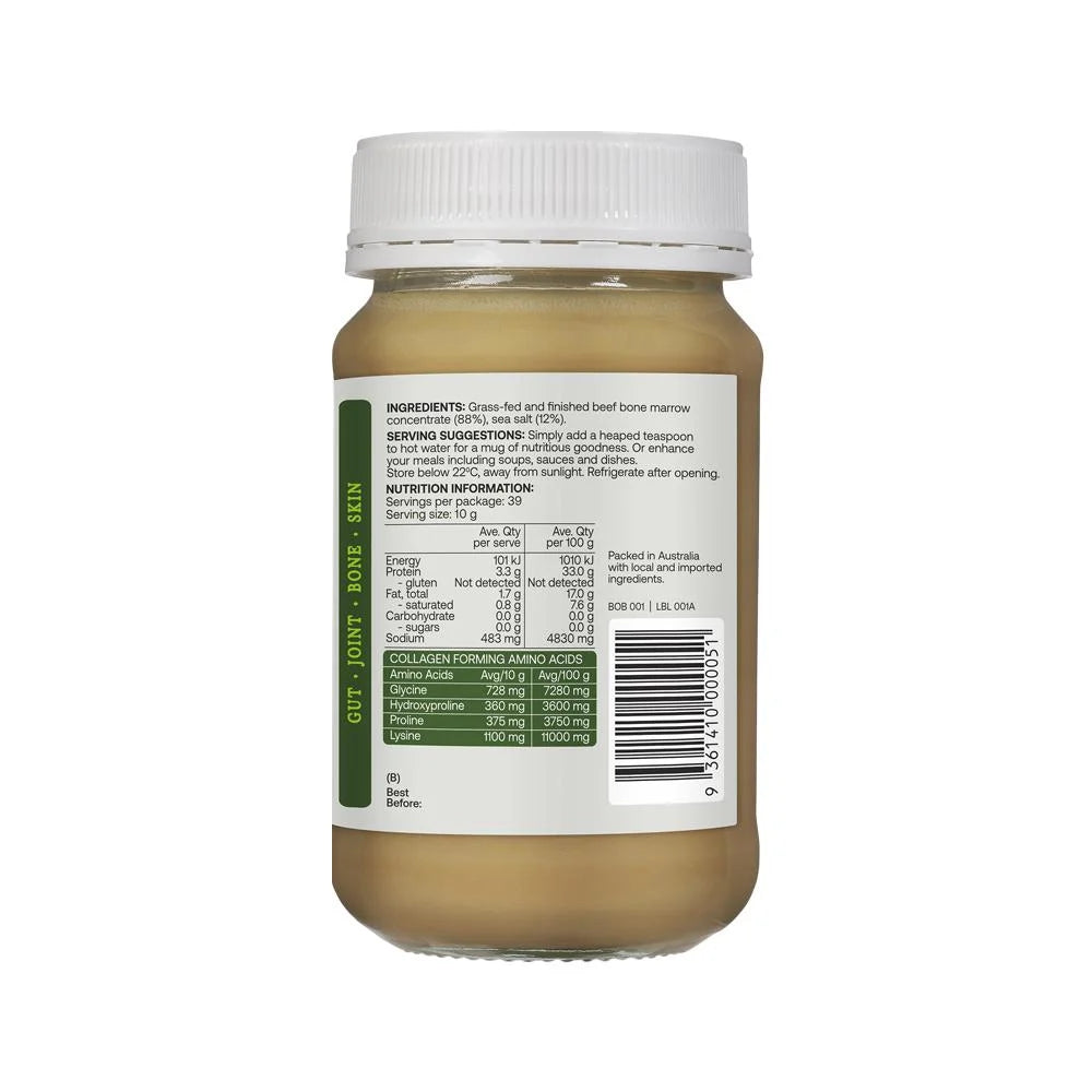 Best Of The Bone - Grass-Fed Certified Beef Bone Broth Concentrate Original 390g