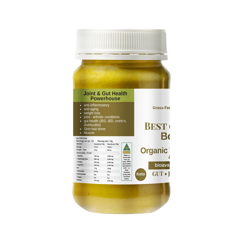 Best Of The Bone - Organic Turmeric, Ginger & Black Pepper 390g
