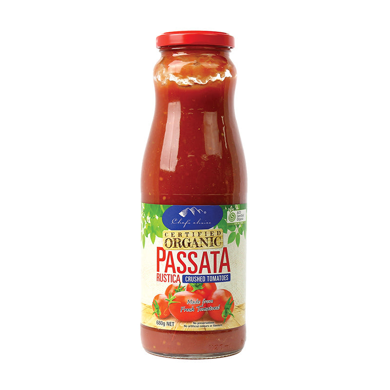 Chef's Choice Certified Organic Passata Rustica 680g