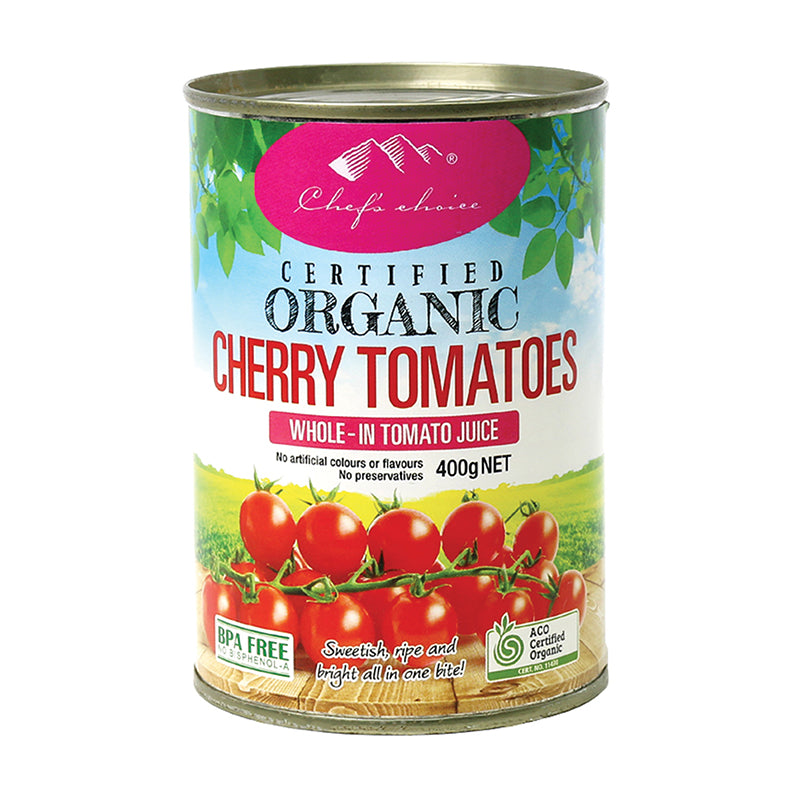 Chef's Choice Organic Cherry Tomatoes 400g