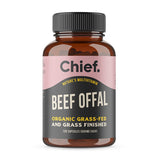 Chief Nutrition Organic Beef Offal Multivitamin 120 Capsules
