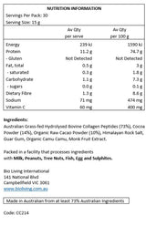 Chief Nutrition Grass-Fed Collagen Protein Powder - Dark Chocolate 450g