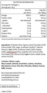 Chief Nutrition Thankful Bar - Choc Lemon Coconut 30g (12 bars)