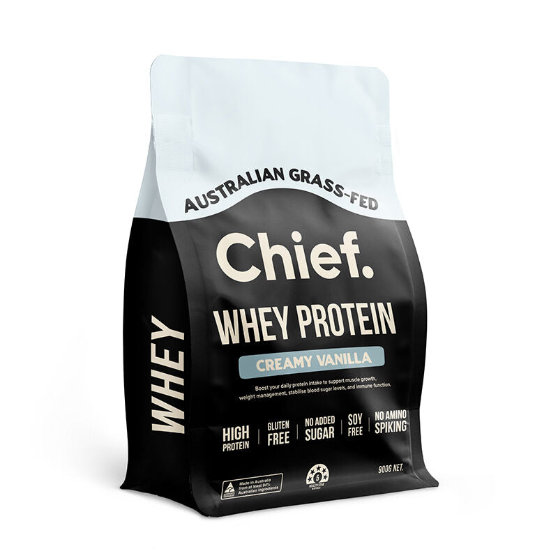 Chief Whey Protein Concentrate Creamy Vanilla 900g