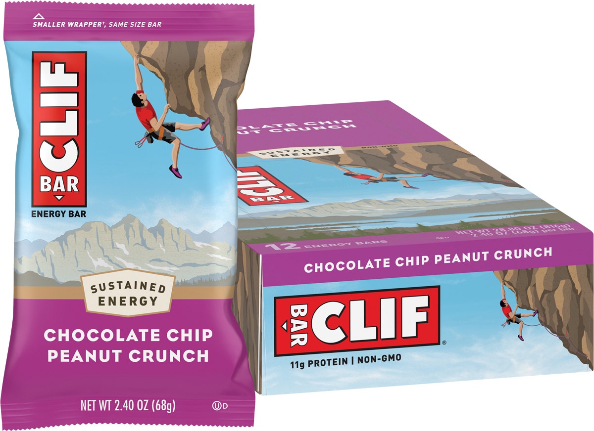Clif Energy Bar Chocolate Chip Peanut Crunch 68g - BB 17/09/26