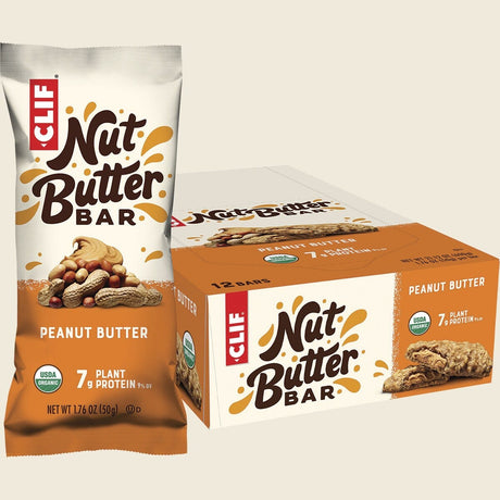 CLEARANCE - Clif Nut Butter Bar Peanut Butter 50g Front