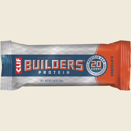 CLEARANCE - Clif Builders Bar Chocolate 68g Single Bar Front
