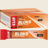 Clif Bloks Energy Chews Orange 25Mg Caffeine 60g Pack of 18 Combo