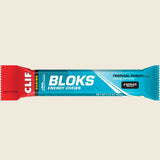 Clif Bloks Energy Chews Tropical Punch 25Mg Caffeine 60g Pack of 18 Single Bar