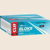 Clif Bloks Energy Chews Tropical Punch 25Mg Caffeine 60g 18-pack