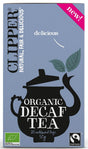 Clipper Organic Black Decaf Tea  x 20 Tea Bags Front