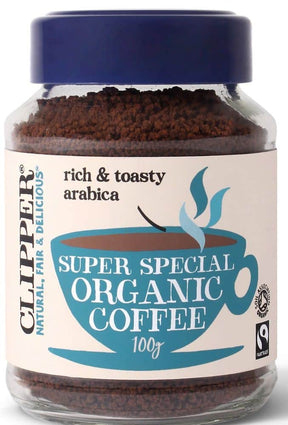 Clipper Organic House Blend Coffee 100g Front