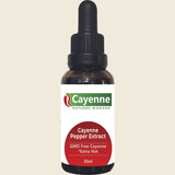 Cayenne Nature's Wonder Cayenne Pepper Extract with dropper 30ml