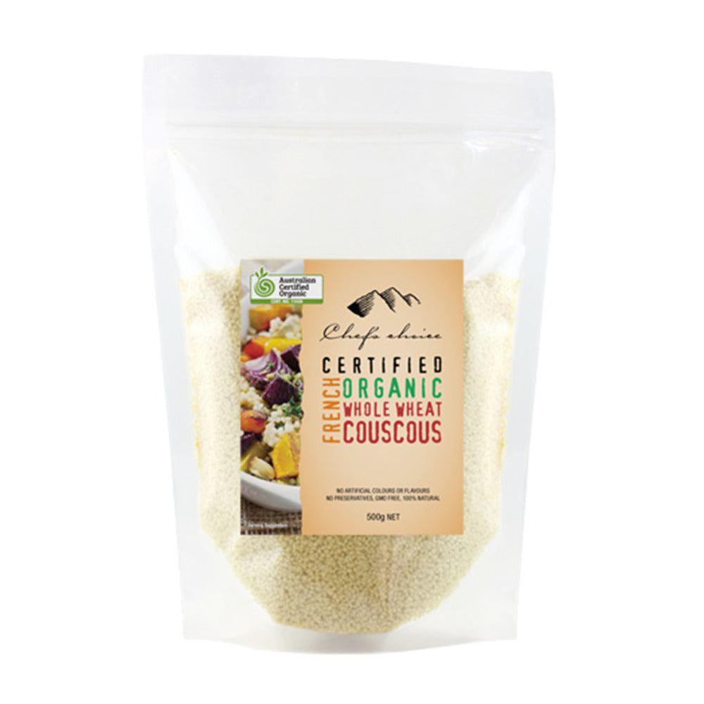 Chef's Choice Organic Whole Wheat Couscous 500g
