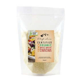 Chef's Choice Organic Whole Wheat Couscous 500g