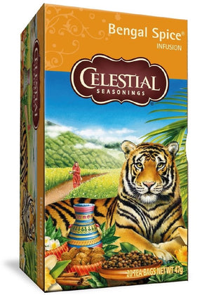Celestial Seasonings Bengal Spice Tea x 20 Tea Bags Front