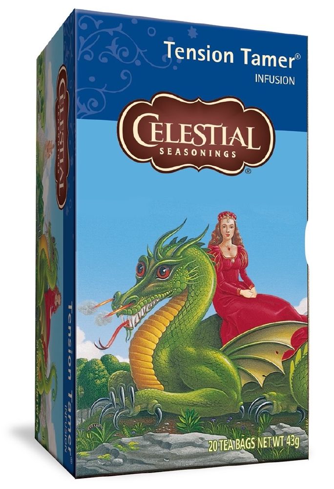Celestial Seasonings Tension Tamer Tea x 20 Tea Bags Front