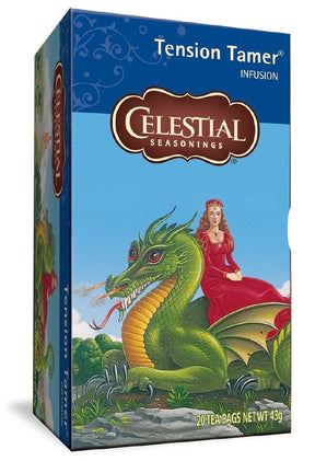 Celestial Seasonings Tension Tamer Tea x 20 Tea Bags Front