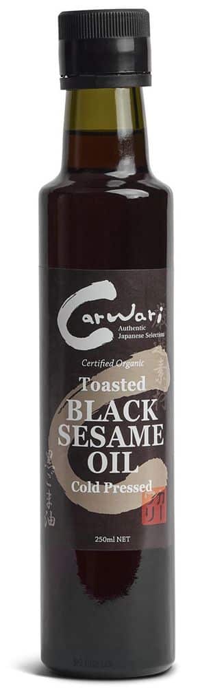 Carwari Organic Black Sesame Oil Toasted 250ml