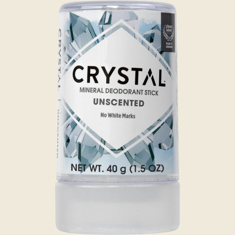 Crystal Deodorant Stick Fragrance Free 40g – front product image