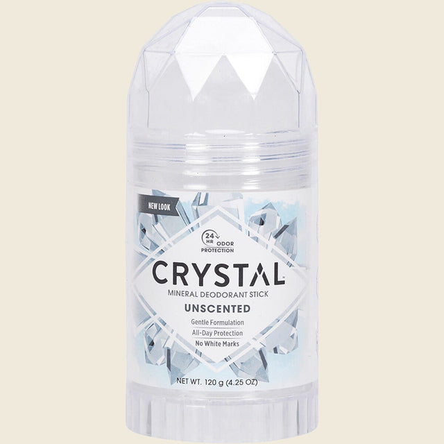 Crystal Deodorant Stick Fragrance Free 120g – front product image
