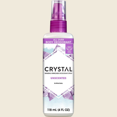 Crystal Deodorant Spray Fragrance Free 118ml – front product image
