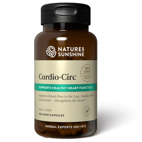 Natures Sunshine Cardio-Circ 100 Caps Front